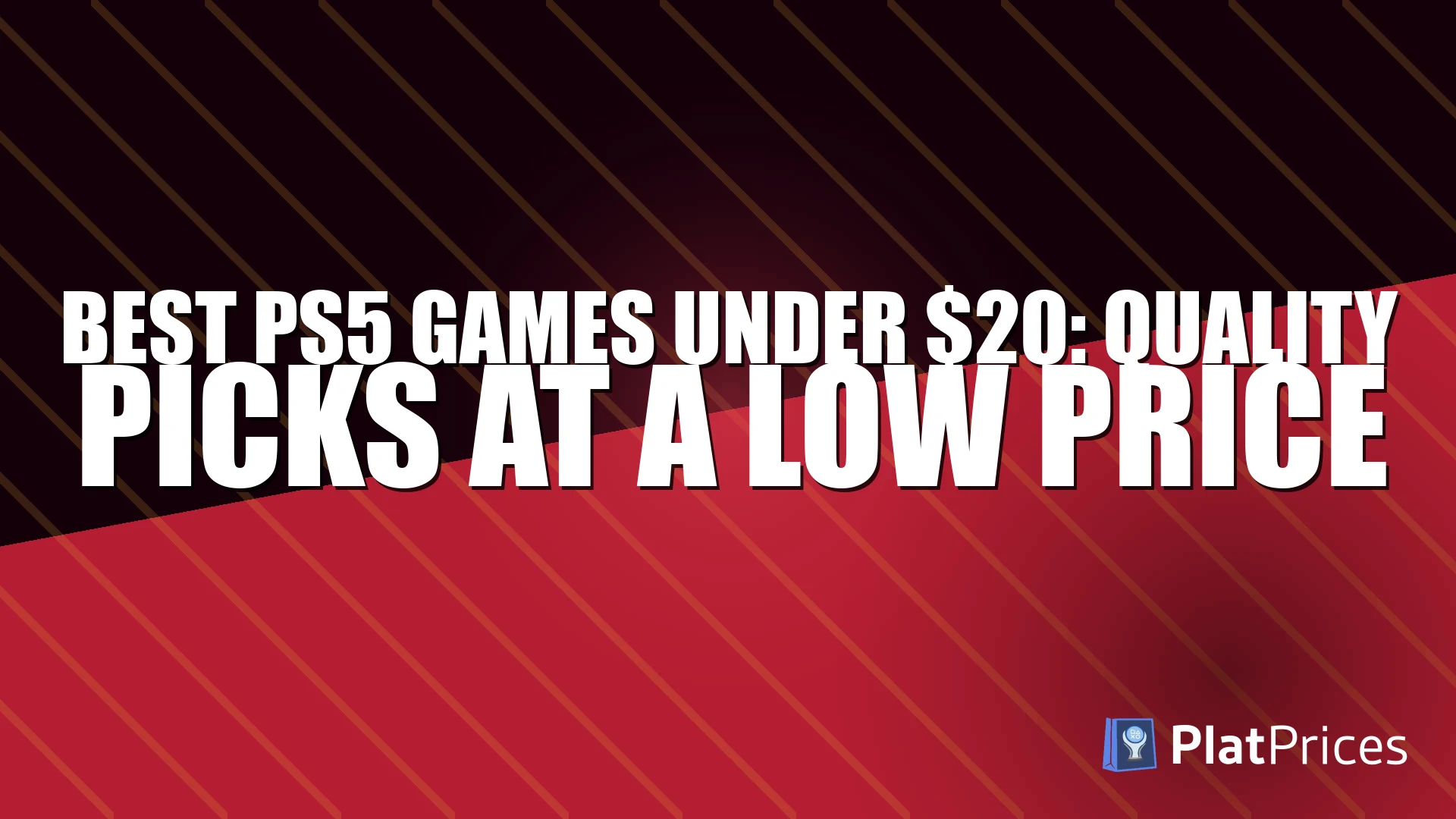 Best PS5 Games Under $20: Quality Picks at a Low Price